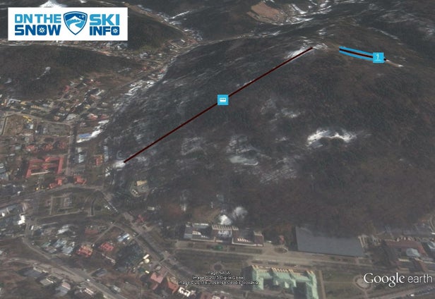 Mapa tras Krynica - Góra Parkowa